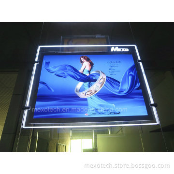 Double Side LED Advertising Slim Lightbox with Carved Logo (CDH03-A3L)